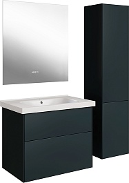 ASB-Woodline Мебель для ванной Гранада 80 подвесная авокадо софт – фотография-3